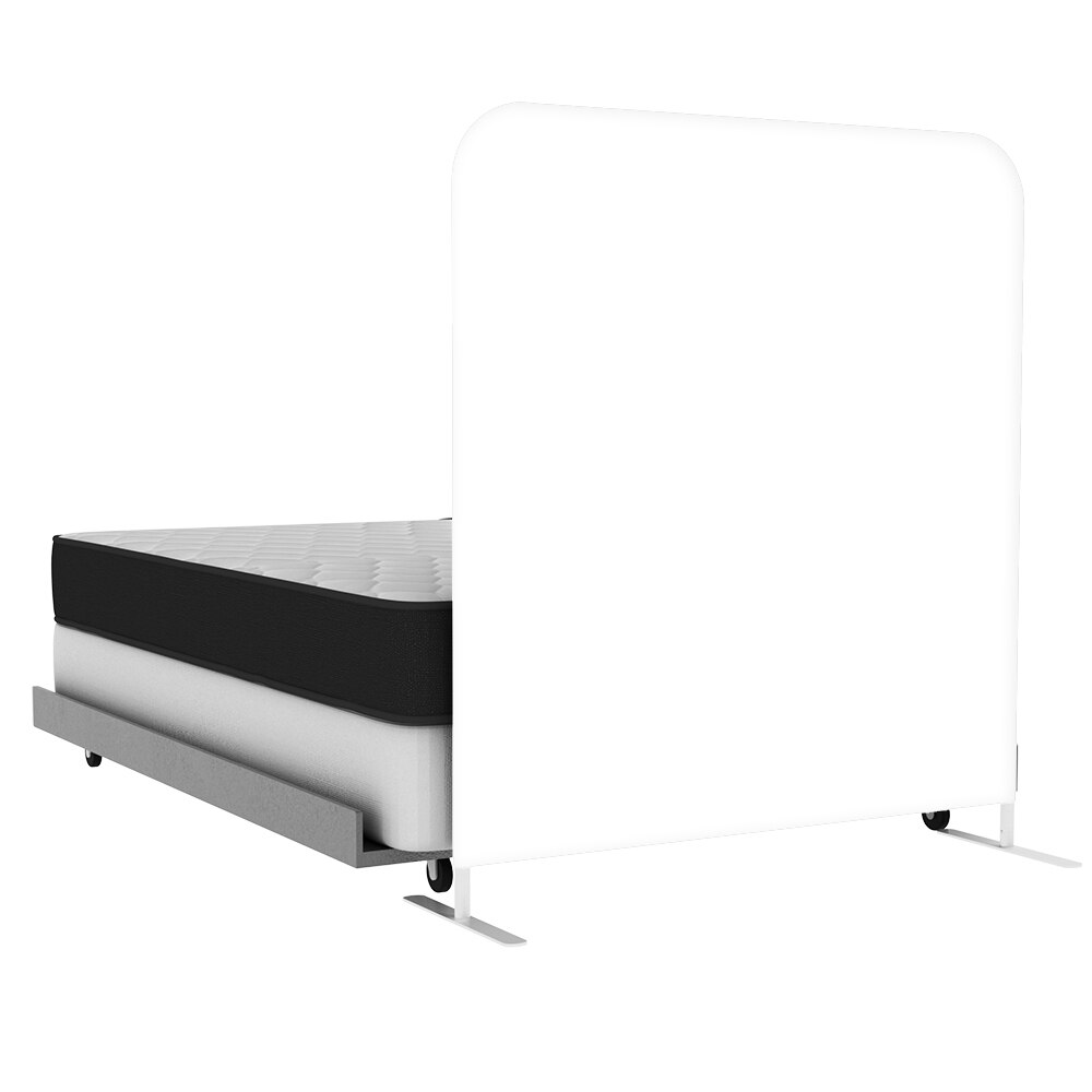 EZ Tube Full Headboards — 57 in Single Sided Graphic Package with White Back Fabric